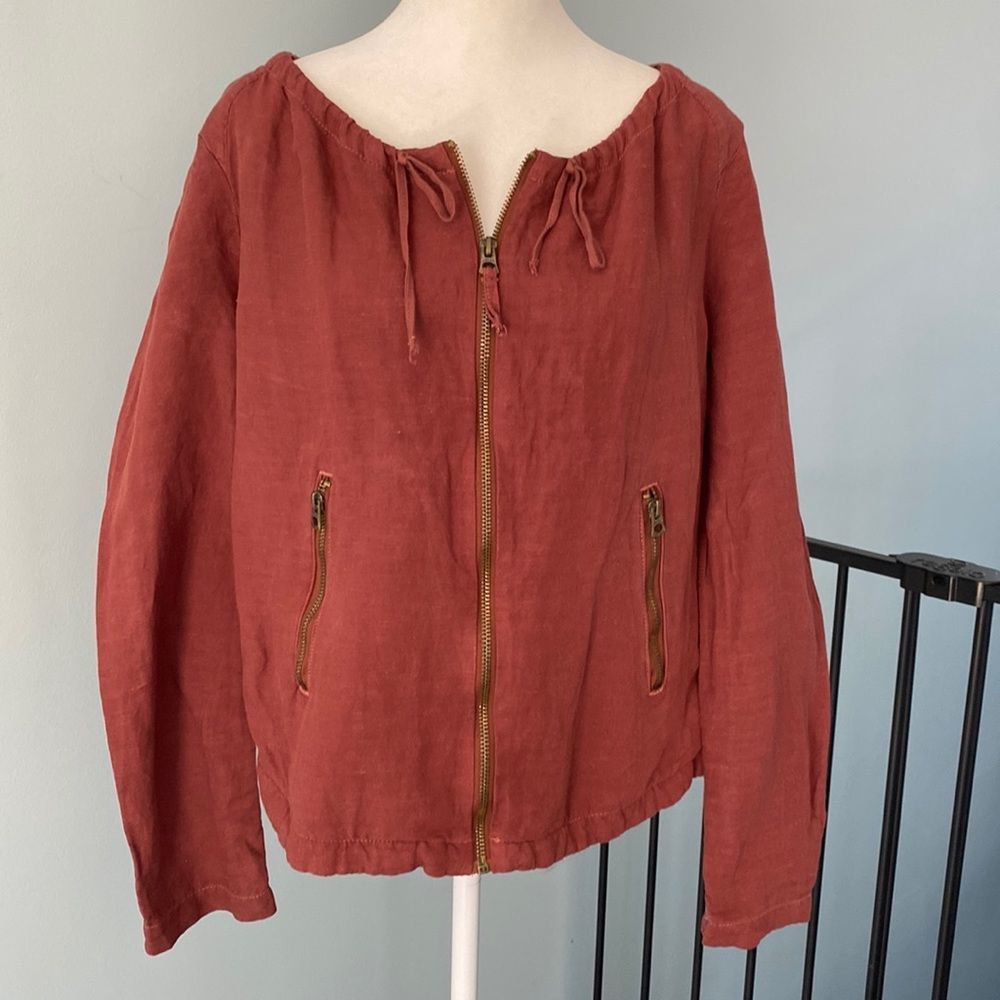 Lucky Brand Live I’m Lovel Full Zip Lightweight Jacket